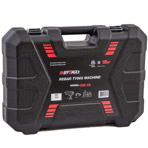 BM-58 Аккумуляторный пистолет для вязки арматуры BYEMAX, суммарный D 30-58 мм
