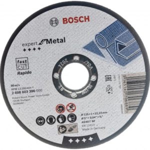 Диск отрезной BOSCH Expert for Metal Rapido 125х1,0х22,23 по металлу