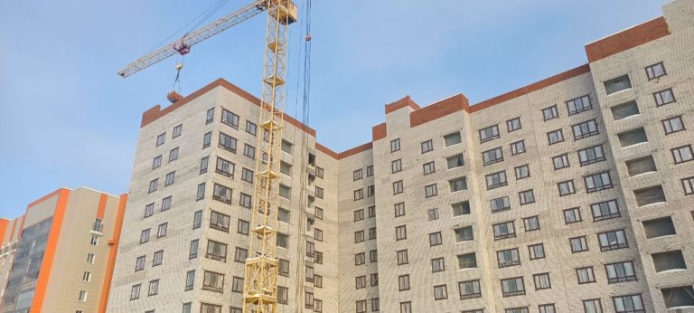 ОЧЕРЕДНАЯ ПОСТАВКА КИРПИЧА НА СТРОЙКУ КАЗАНИ